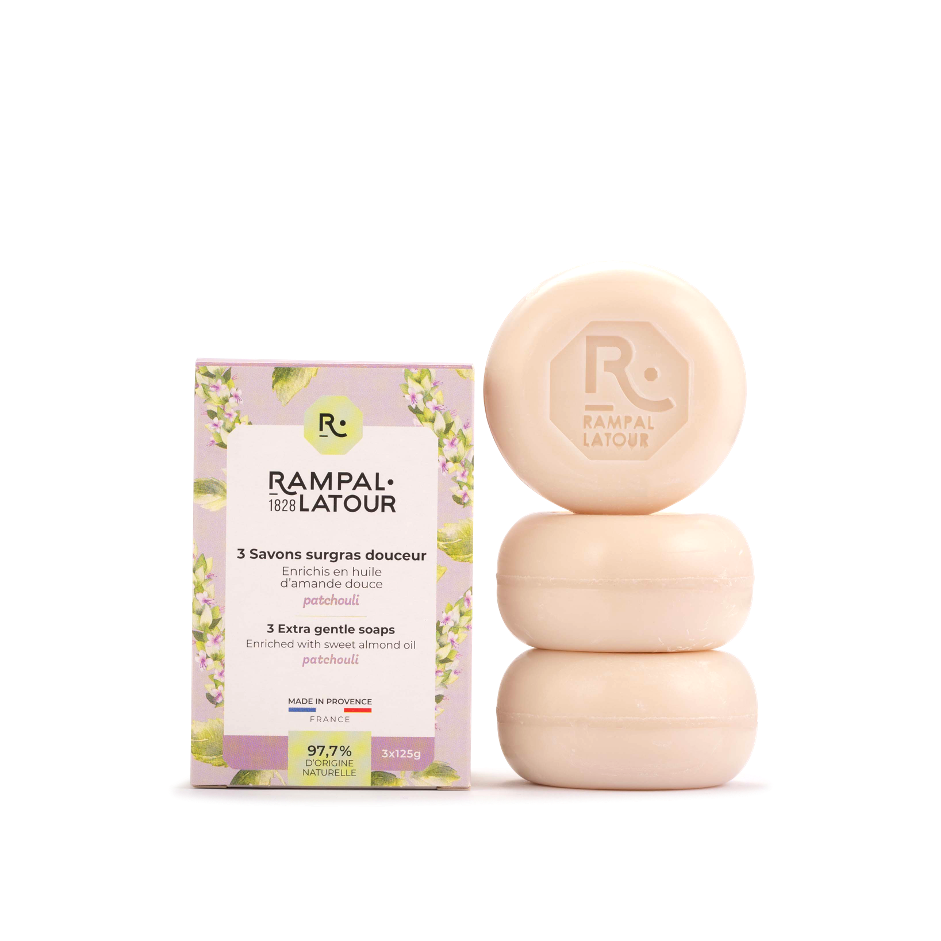 Rampal Latour Patchouli Round 3 x 125g