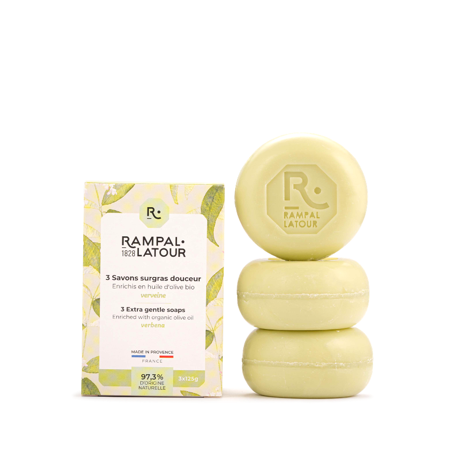 Rampal Latour Verveine Olive Round 3 x 125g